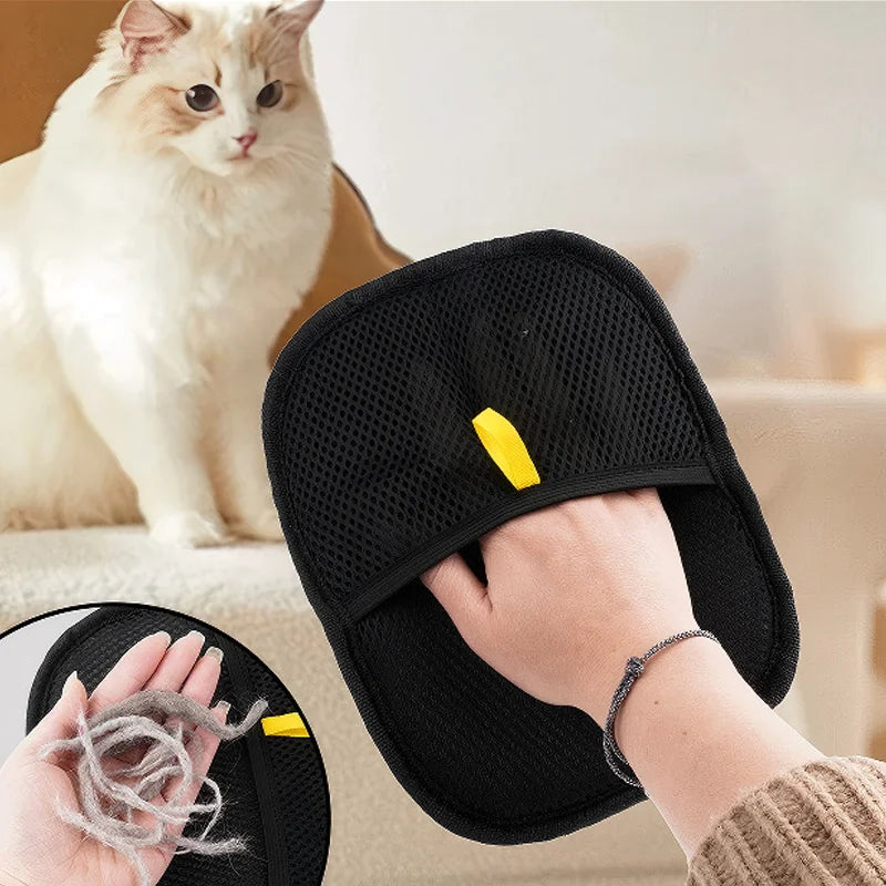 Premium Pet Hair Removal Glove- For Cats & Dogs